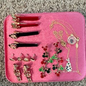 Bauble Bar Disney hair and jewelry set